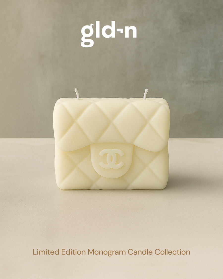 gld¬n coco monogram candle